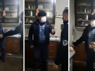 Zabıtadan yemek götürdüğü vatandaşa skandal sözler